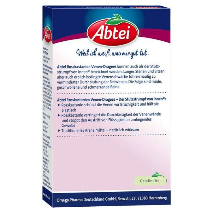 Abtei Rosskastanie Venen-Dragees, 60 St