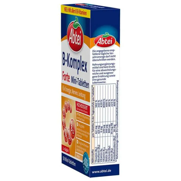 Abtei Vitamin B Komplex forte Tabletten, 50 St