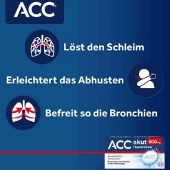 ACC akut 600 mg Hustenlöser, Brausetabletten, 20 St