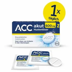 ACC akut 600 mg Z Hustenlöser, Brausetabletten, 10 St