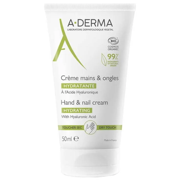 A-Derma Hand- und Nagelcreme, 50 ml