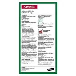 Advantix Spot-on Hund bis 4 kg Lösung, 4 St