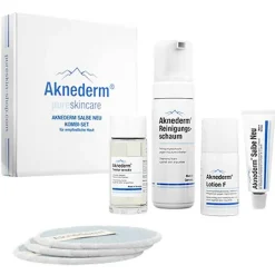Aknederm Salbe Neu Kombiset für empfindliche Haut, 1 P