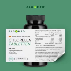 Algomed Chlorella Deutschland 100 g Tabletten, 334 St