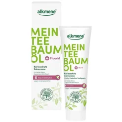 Alkmene Mein Teebaumöl Kariesschutz Zahncreme, 100 ml