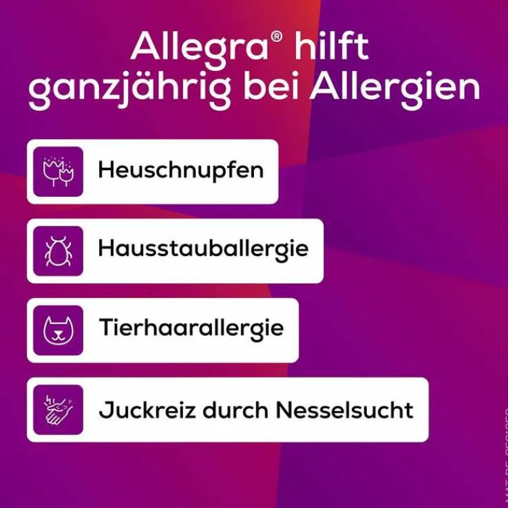 Allegra Allergietabletten Kinder 10 mg Schmelztabletten, 6 St