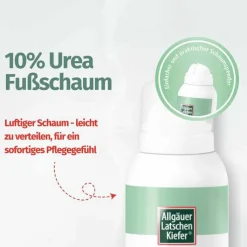 Allgäuer Latschenkiefer 10% Urea Fußschaum, 150 ml