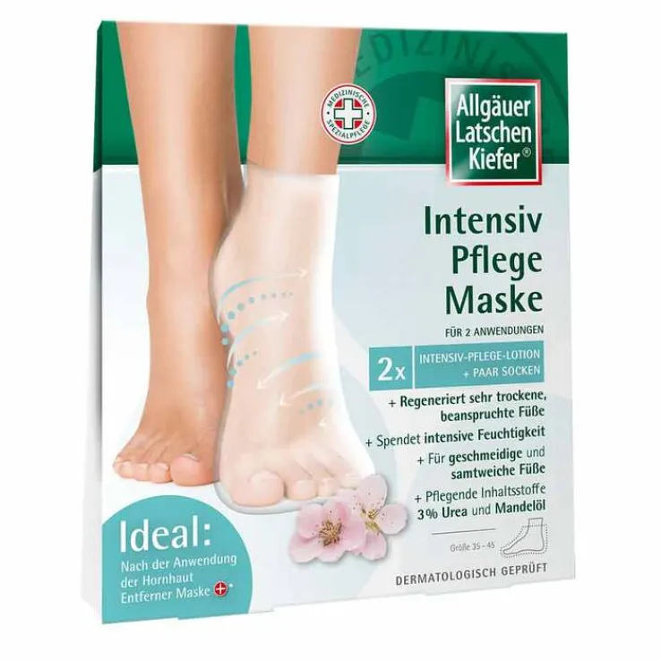 Allgäuer Latschenkiefer Intensiv Pflege Maske für Füße, 1 P