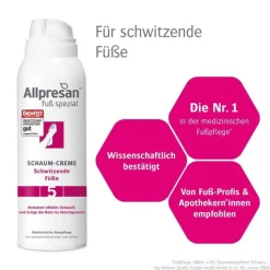Allpresan Fuß spezial schwitzende Füße Nr.5, 125 ml