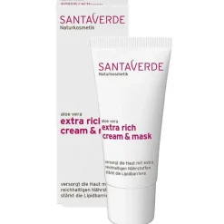 Aloe Vera Extra rich cream mask, 30 ml