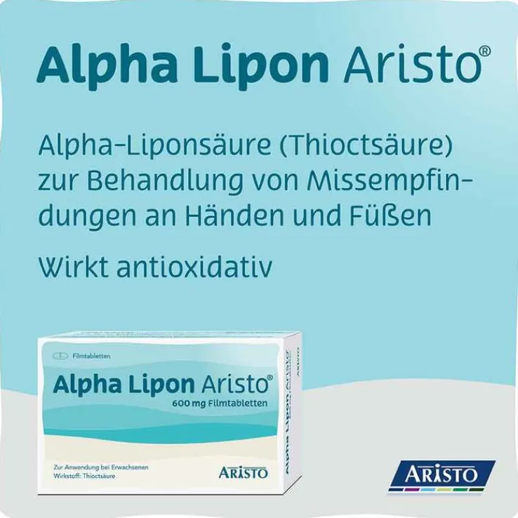 Alpha Lipon Aristo® 600mg Filmtabletten, 60 St