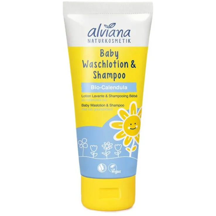 Alviana Waschlotion & Shampoo, 200 ml