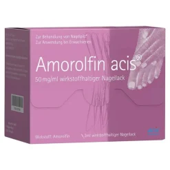 Amorolfin acis® 50 mg/ml wirkstoffhaltiger Nagellack, 3 ml