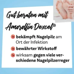 Amorolfin Dexcel® 50 mg/ml wirkstoffhaltiger Nagellack, 2.5 ml