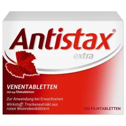 Antistax® extra Venentabletten bei Krampfadern, 180 St