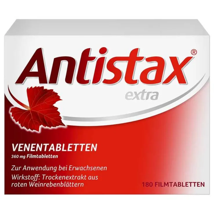Antistax® extra Venentabletten bei Krampfadern, 180 St