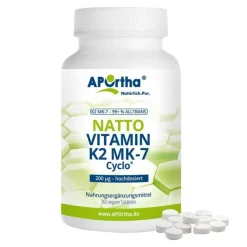 Aportha Vitamin K2-MK7 200 µg Tabletten, 365 St