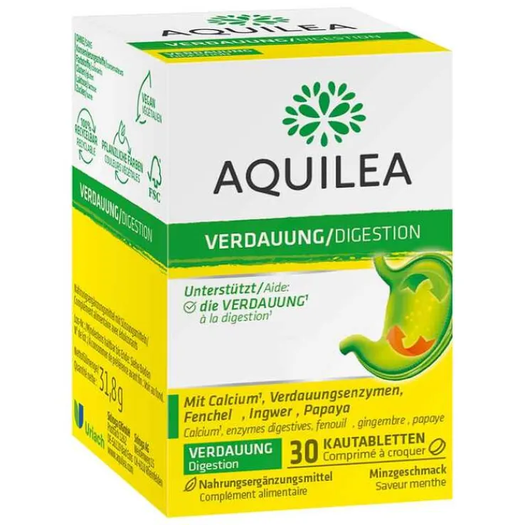 Aquilea Verdauung Kautabletten, 30 St