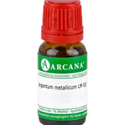 Argentum metallicum LM 12 Dilution, 10 ml