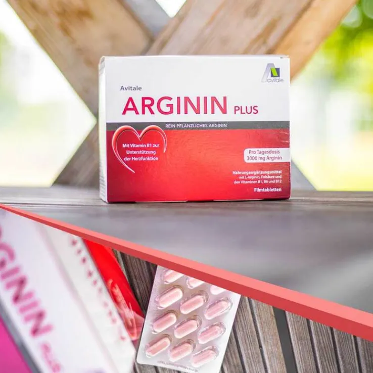 Arginin plus Vitamin B1 + B6 + B12 + Folsäure Filmtabletten , 120 St