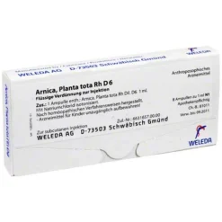 Arnica Planta Tota RH D 6 Ampullen, 8X1 ml