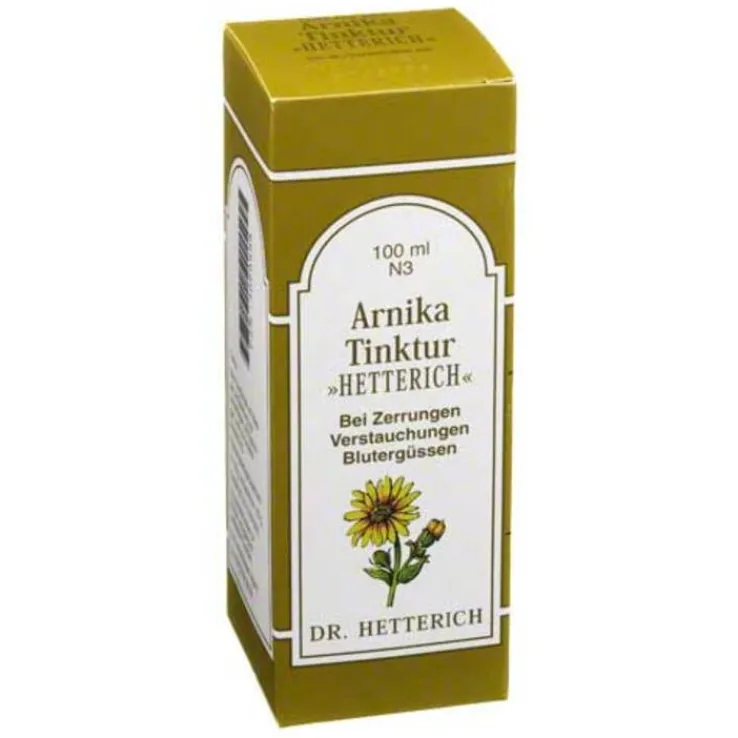 Arnika Tinktur Hetterich, 100 ml