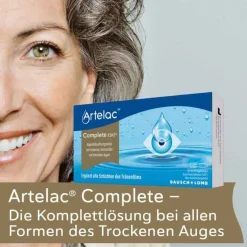 Artelac Complete EDO Augentropfen bei trockenen Augen, 10X0.5 ml