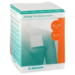 Askina Mullkompressen 10x10, 100 St