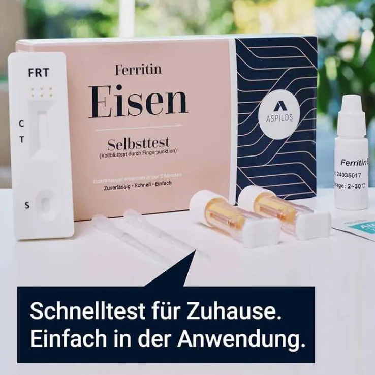 Aspilos Eisen Ferritin Selbsttest Blut, 1 St