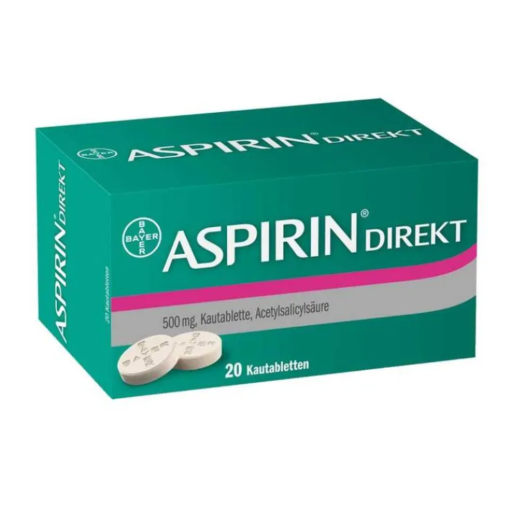Aspirin Direkt Kautabletten, 20 St