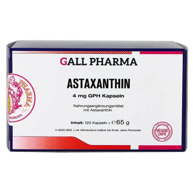 Astaxanthin 4 mg GPH Kapseln, 120 St