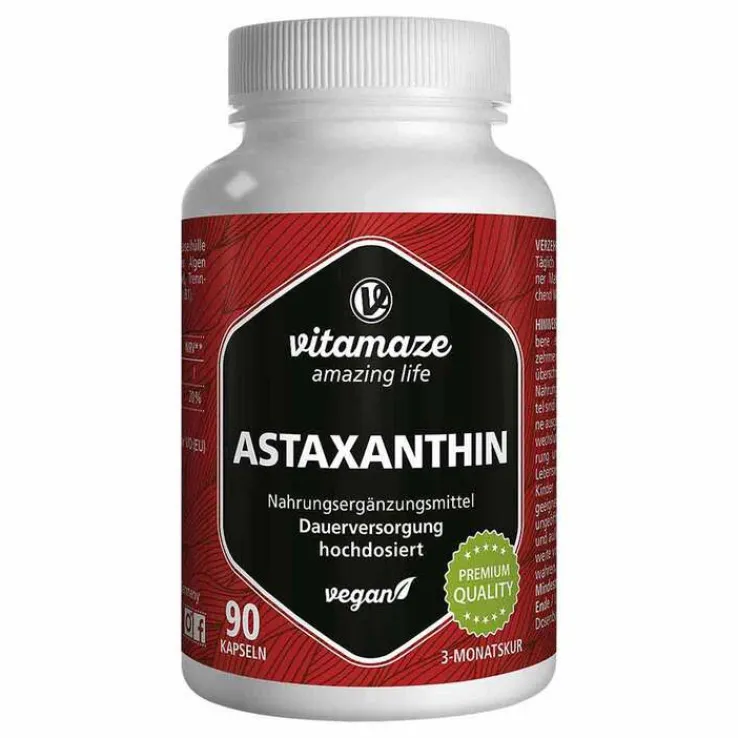Astaxanthin 4 mg vegan Kapseln, 90 St