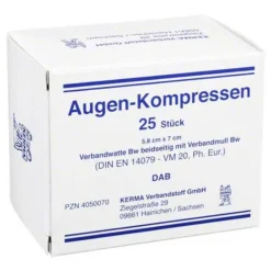 Augenkompressen unsteril 5,8, 25 St