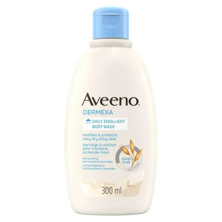 Aveeno Dermexa Emollientien Duschcreme, 300 ml