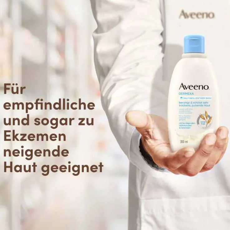 Aveeno Dermexa Emollientien Duschcreme, 300 ml