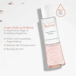 Avene Augen-Make-up Entferner wasserfest flüssig, 125 ml