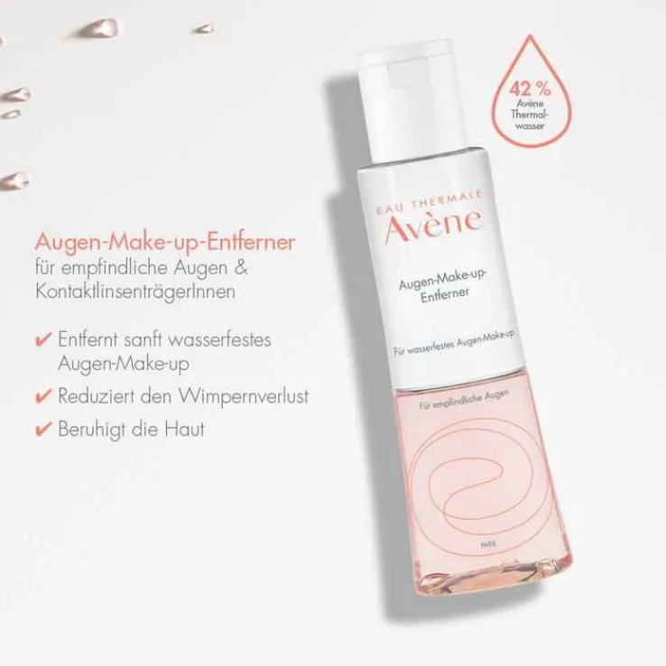 Avene Augen-Make-up Entferner wasserfest flüssig, 125 ml