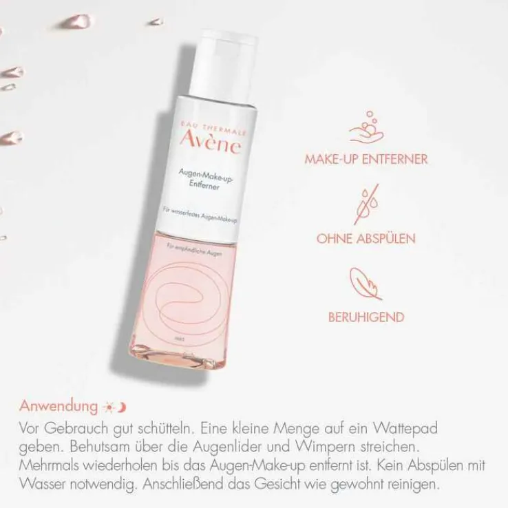 Avene Augen-Make-up Entferner wasserfest flüssig, 125 ml