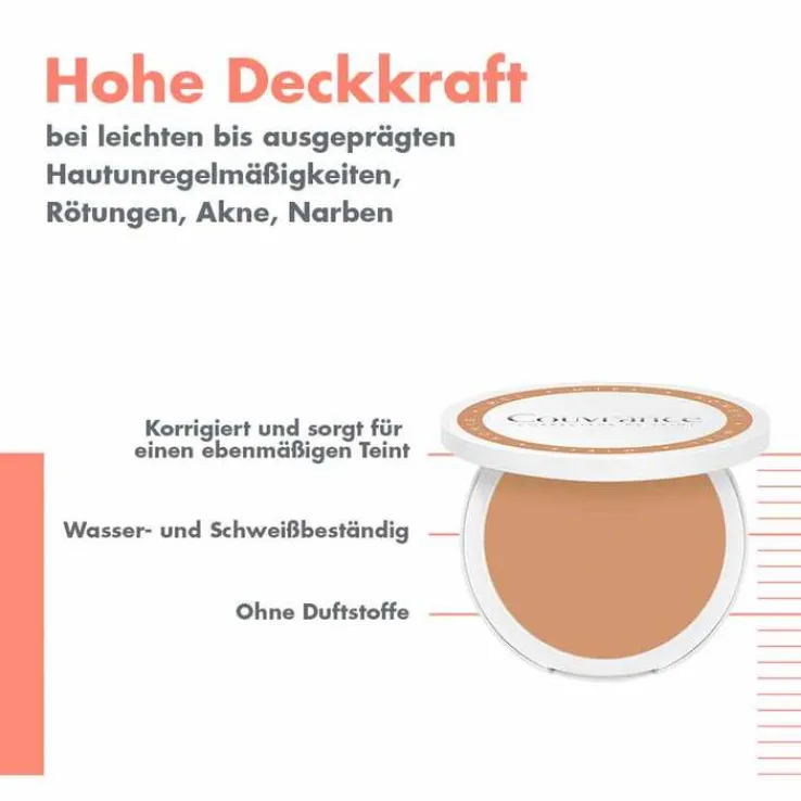 Avene Couvrance Kompakt Creme-Make-up honig 1.3, 8.5 g