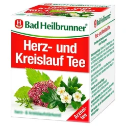 Bad Heilbrunner Tee Herz Kreislauf N Filterbeutel, 8X1.5 g