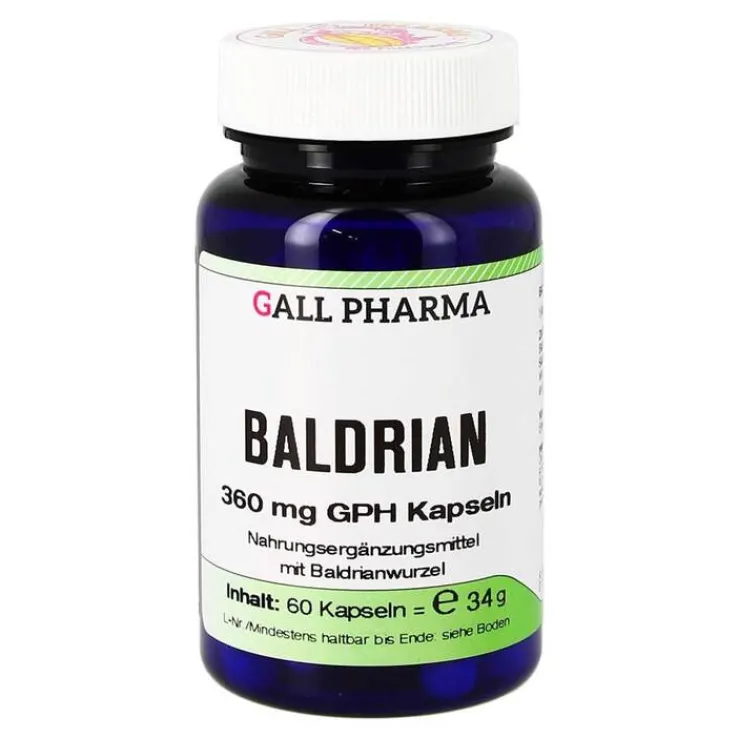 Baldrian 360 mg GPH Kapseln, 60 St