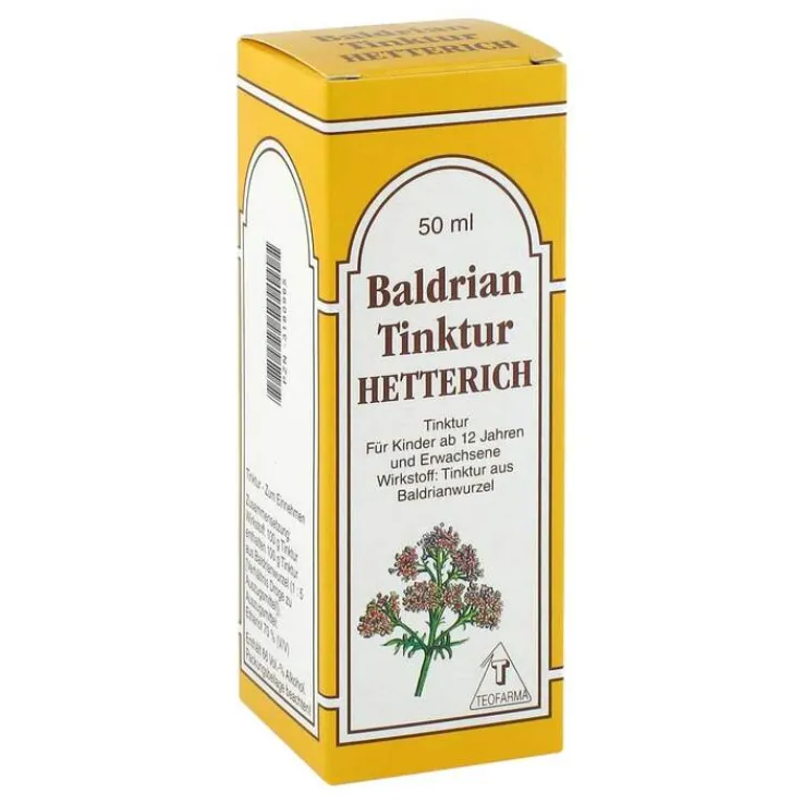Baldriantinktur Hetterich, 50 ml
