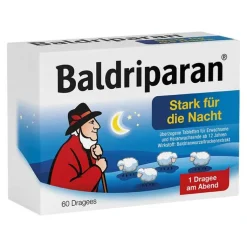 Baldriparan Stark für die Nacht überzogene Tabletten, 60 St