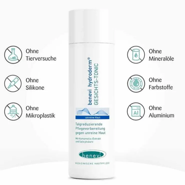 Benevi Hydroderm Gesichts Tonic, 200 ml