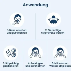 Besser Atmen Breathe Right Nasenpflaster groß beige, 30 St