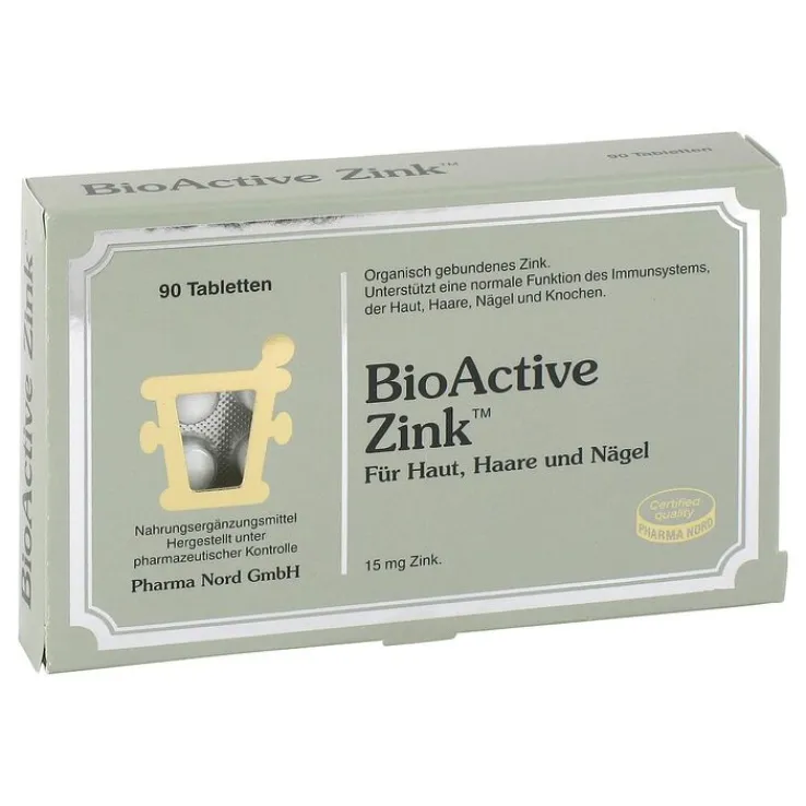 Bioactive Zink Tabletten, 90 St