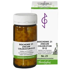 Biochemie 21 Zincum chloratum D 12 Tabletten, 200 St