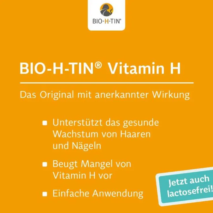 BIO-H-TIN® Vitamin H 10 mg Tabletten, 100 St