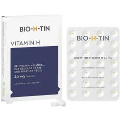 BIO-H-TIN® Vitamin H 2,5 mg Tabletten, 28 St