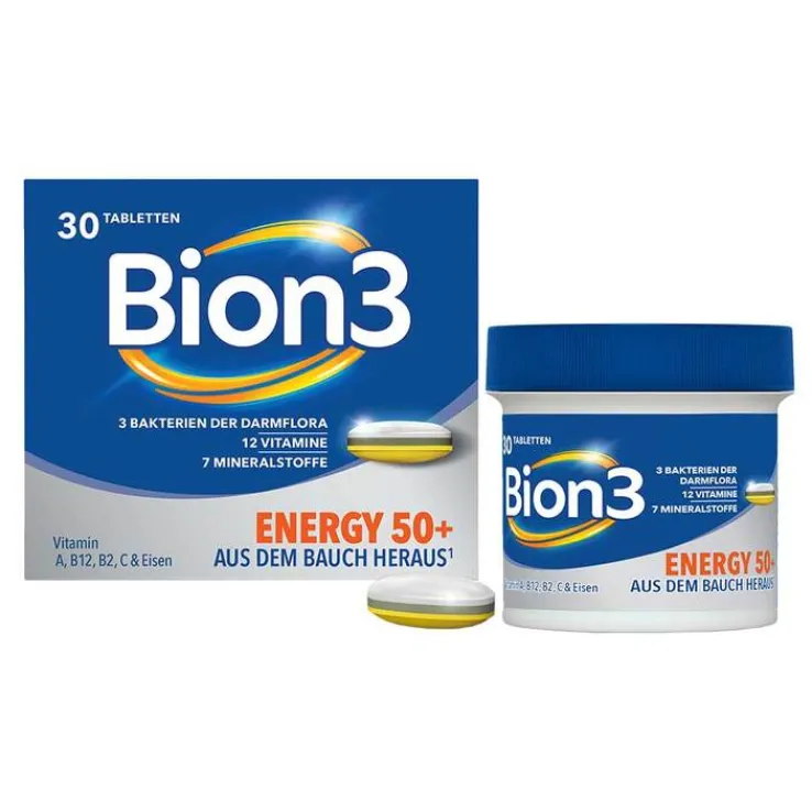 BION3 50 + Energy Tabletten, 30 St